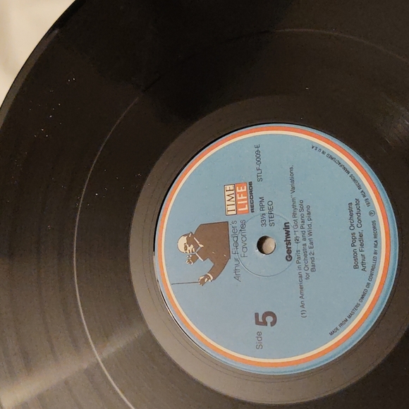 Time Life Records - Boston Pops Orchestra - Gershwin Favorites - Vinyl Records - Picture 15 of 16